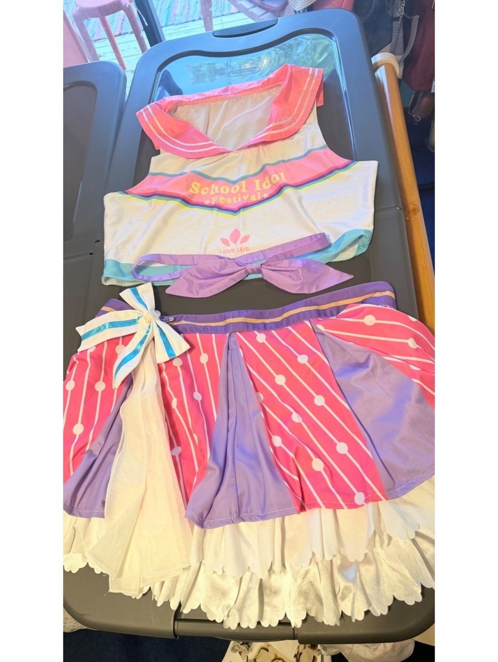 Love Live Aqours Cheerleader Awakening Cosplay Costume
